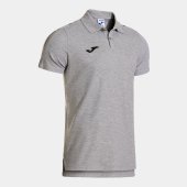 Pánské polo tričko JOMA OLIMPIADA SHORT SLEEVE POLO MELANGE GRAY
