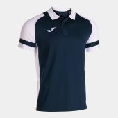 Pánské polo tričko JOMA PHOENIX III SHORT SLEEVE POLO NAVY BLUE WHITE