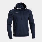 Pánská mikina JOMA COMBI PREMIUM HOODIE DARK NAVY WHITE