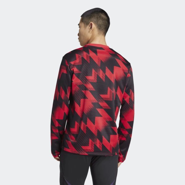 Pánská mikina adidas MUFC PRE WRMTOP - foto 2