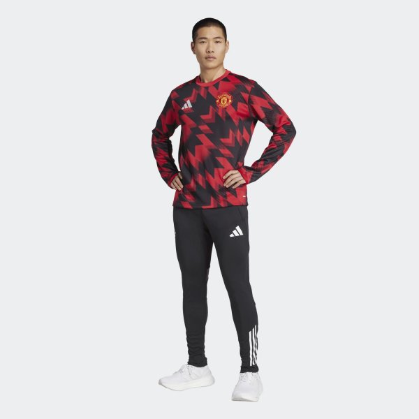 Pánská mikina adidas MUFC PRE WRMTOP - foto 4