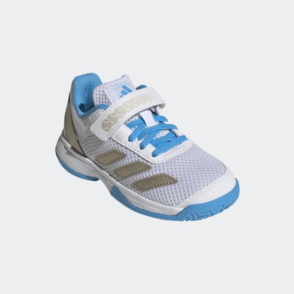 Dětské tenisové boty adidas Courtflash K CF C - foto 5