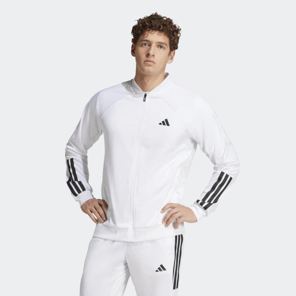 Pánská bunda adidas 3S KNIT JKT - foto 1