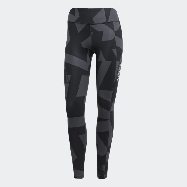 Dámské legíny adidas W MT TIGHTS AOP - foto 1