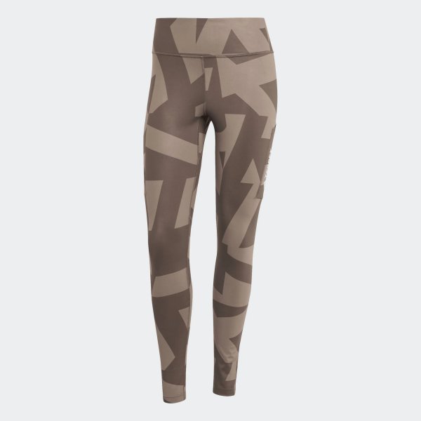 Dámské legíny adidas W MT TIGHTS AOP - foto 0