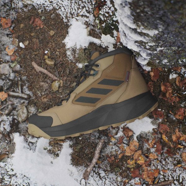 Kotníkové boty adidas TERREX WINTER BOOT MID LEATHER - foto 25