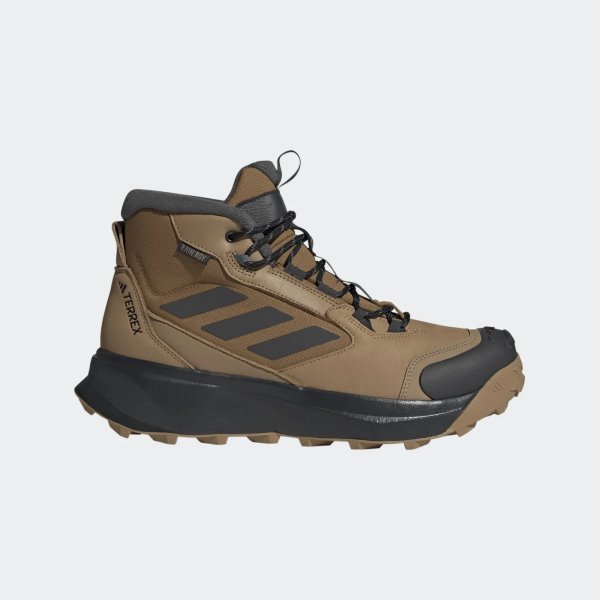 Kotníkové boty adidas TERREX WINTER BOOT MID LEATHER - foto 0