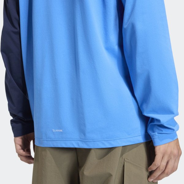Pánské tričko s dlouhým rukávem adidas MT HALFZ LS TEE - foto 5