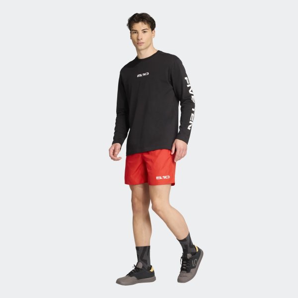 Tričko s dlouhým rukávem adidas 5.10 LOGO LS - foto 4
