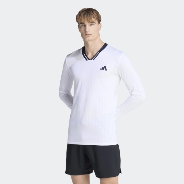 Pánské tričko s dlouhým rukávem adidas WOW TOP - foto 1