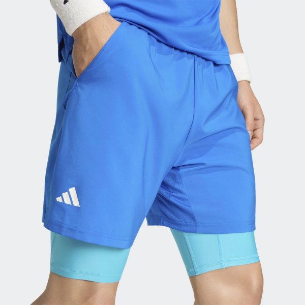 Pánské šortky adidas CLUB 2IN1 SHORT - foto 5