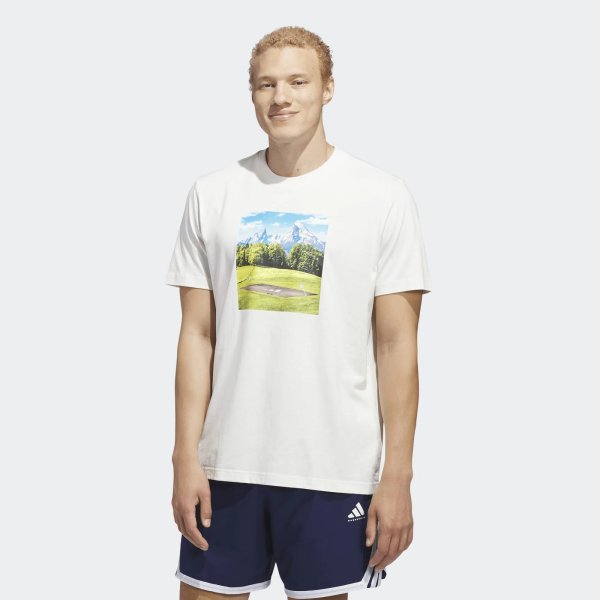 Pánské tričko adidas ESCAPE ALPINE T - foto 2