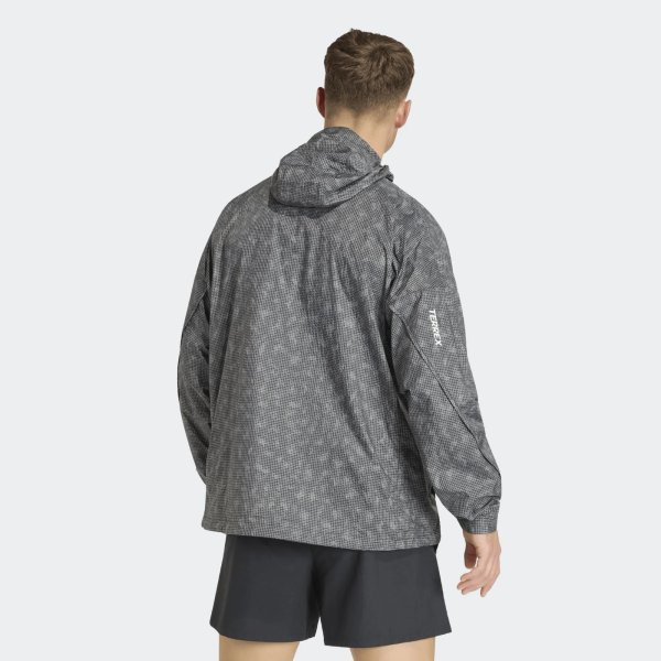 Pánská bunda adidas XPL WIND AOP - foto 2