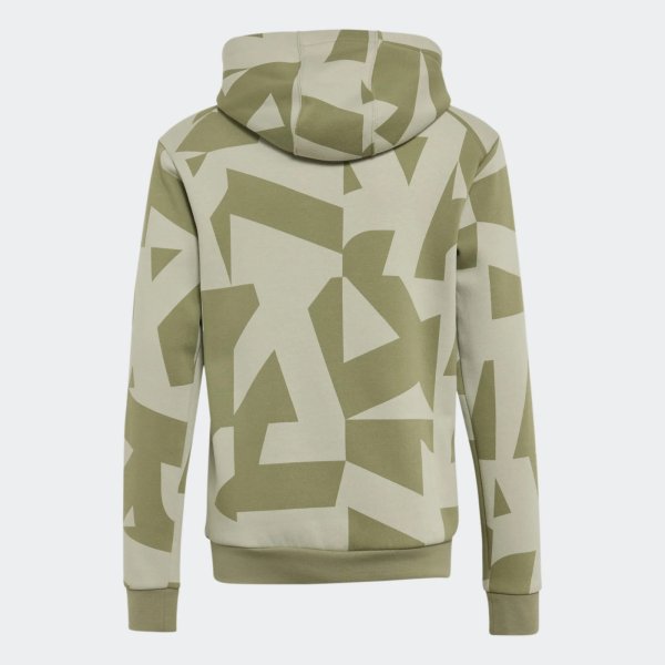 Dětská mikina adidas K MT AOP LOG HD - foto 2