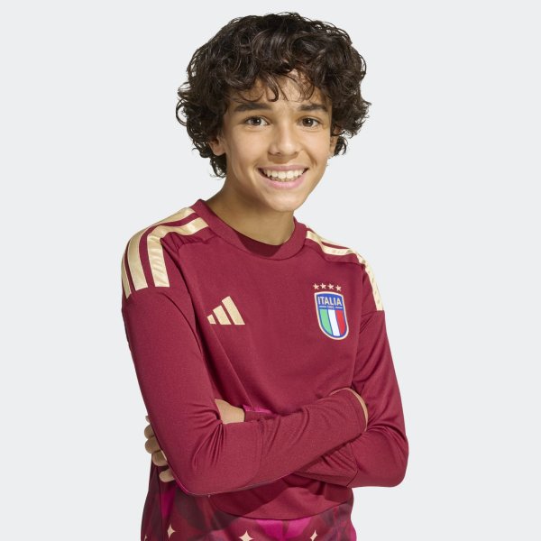 Dětský dres adidas FIGC H GK JSYYL - foto 5