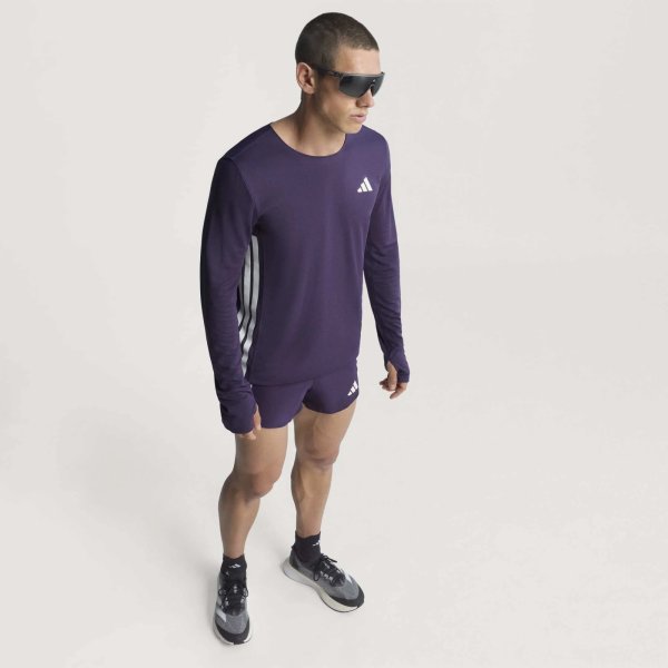 Pánské tričko s dlouhým rukávem adidas ADIZERO L TEE M - foto 7