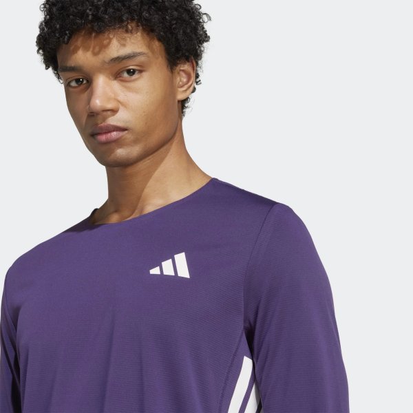 Pánské tričko s dlouhým rukávem adidas ADIZERO L TEE M - foto 4