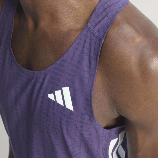 Pánské tílko adidas ADIZERO SNGLT M - foto 22