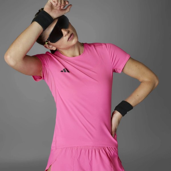 Dámské tričko adidas ADIZERO E TEE - foto 21