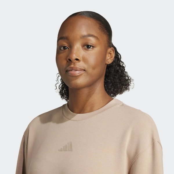 Dámská mikina adidas D4T KNIT CREW - foto 4