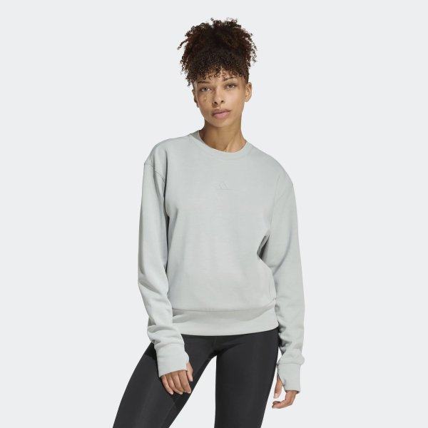 Dámská mikina adidas D4T KNIT CREW - foto 1