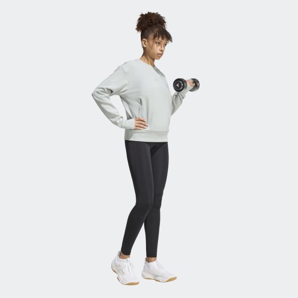 Dámská mikina adidas D4T KNIT CREW - foto 3