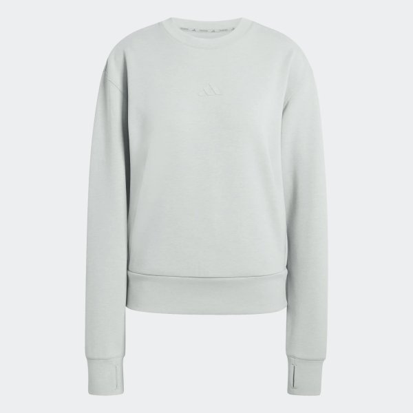 Dámská mikina adidas D4T KNIT CREW - foto 0