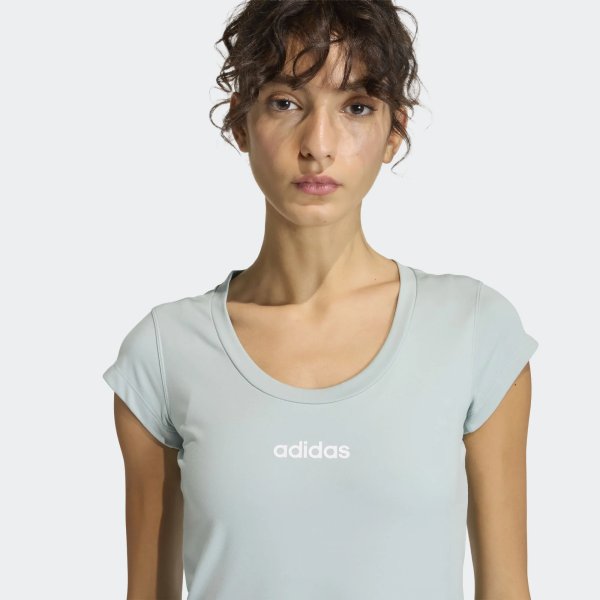 Dámské tričko adidas Q1 HYG BABY TEE - foto 5