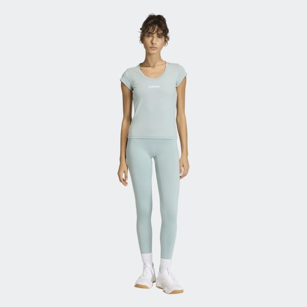 Dámské tričko adidas Q1 HYG BABY TEE - foto 4