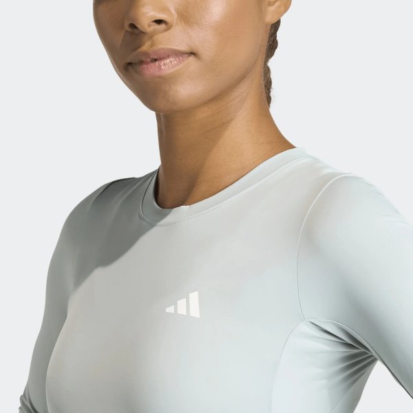Dámské tričko s dlouhým rukávem adidas PL ESS C LS - foto 5