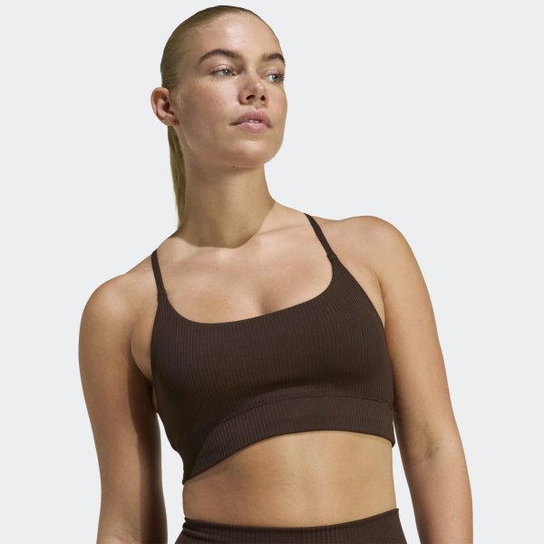 Dámská sportovní podprsenka adidas ALL ME RIB LS - foto 6