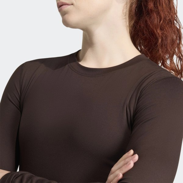 Dámské tričko s dlouhým rukávem adidas Q1 HYG LS - foto 5