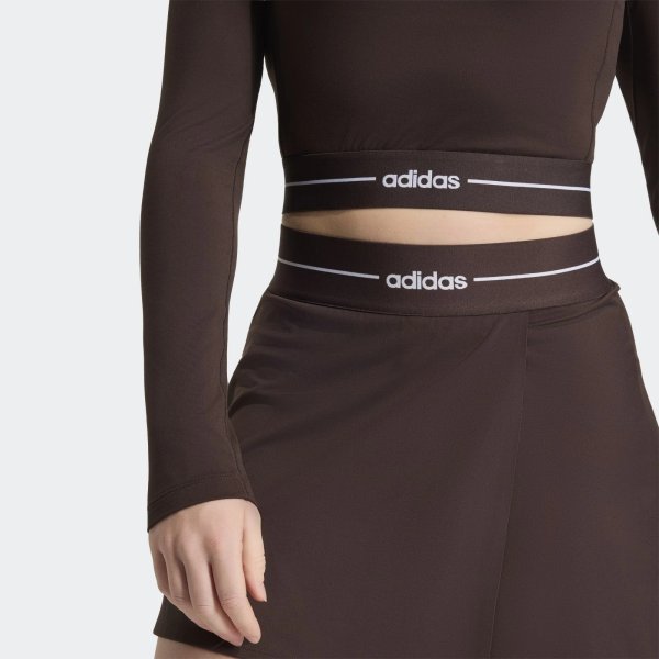 Dámské tričko s dlouhým rukávem adidas Q1 HYG LS - foto 4