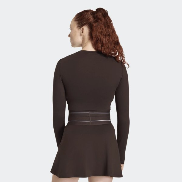 Dámské tričko s dlouhým rukávem adidas Q1 HYG LS - foto 2