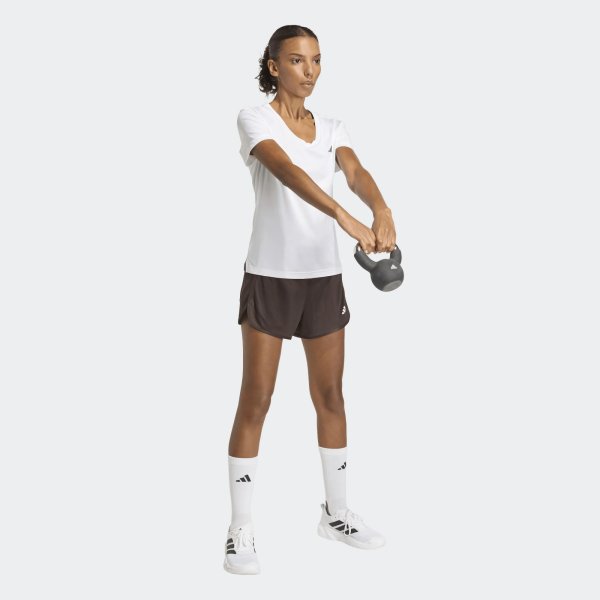 Dámské šortky adidas PACER KNIT HIGH - foto 3