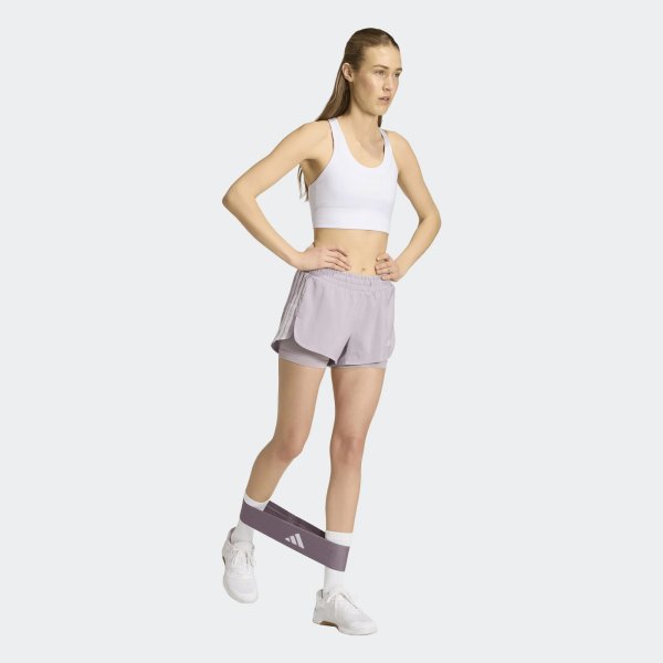 Dámské šortky adidas PACER 2IN1 - foto 3