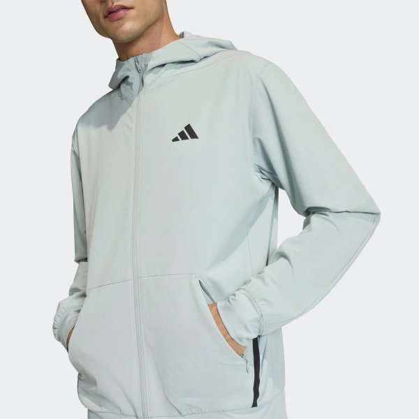 Pánská mikina adidas D4T HYBRID FZ H - foto 5