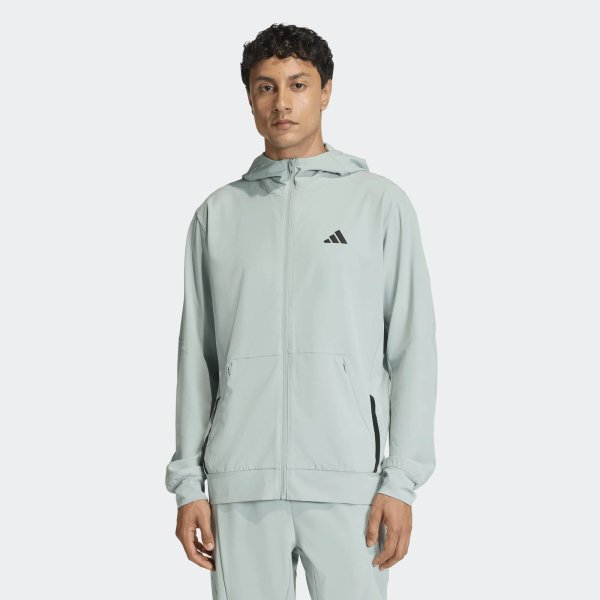 Pánská mikina adidas D4T HYBRID FZ H - foto 1