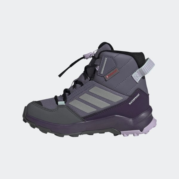 Dětské kotníkové boty adidas TERREX AX4R CW+ MID K - foto 4