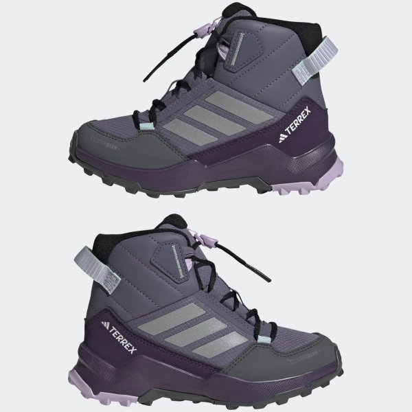 Dětské kotníkové boty adidas TERREX AX4R CW+ MID K - foto 9