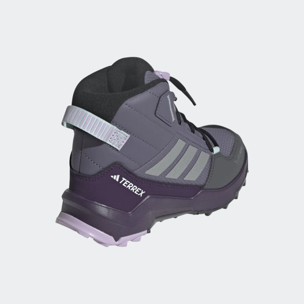 Dětské kotníkové boty adidas TERREX AX4R CW+ MID K - foto 6
