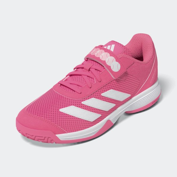 Dětské tenisové boty adidas Courtflash K CF C - foto 10