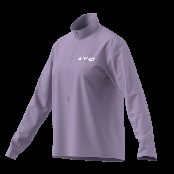 Dámské tričko s dlouhým rukávem adidas W MT HALFZ LS T - foto 14