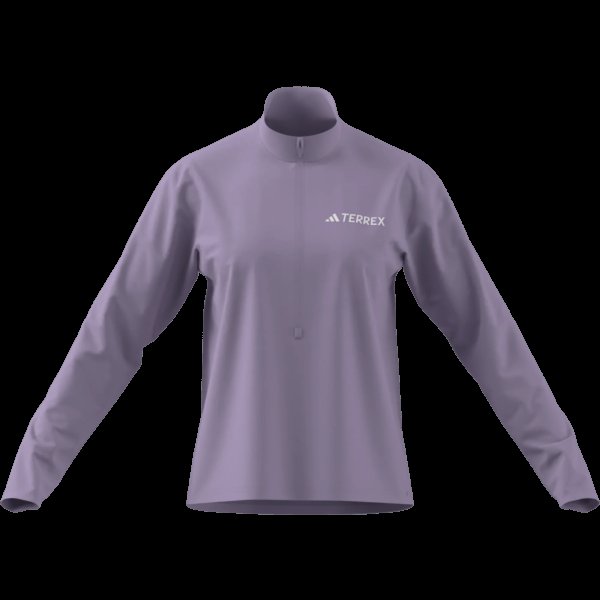 Dámské tričko s dlouhým rukávem adidas W MT HALFZ LS T - foto 7