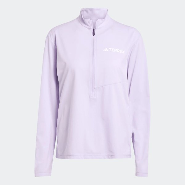 Dámské tričko s dlouhým rukávem adidas W MT HALFZ LS T - foto 0