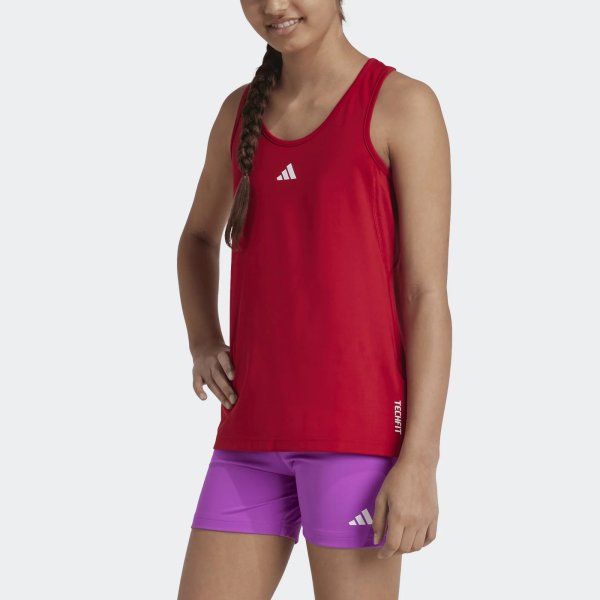 Dívčí tílko adidas JG TF TANK - foto 3