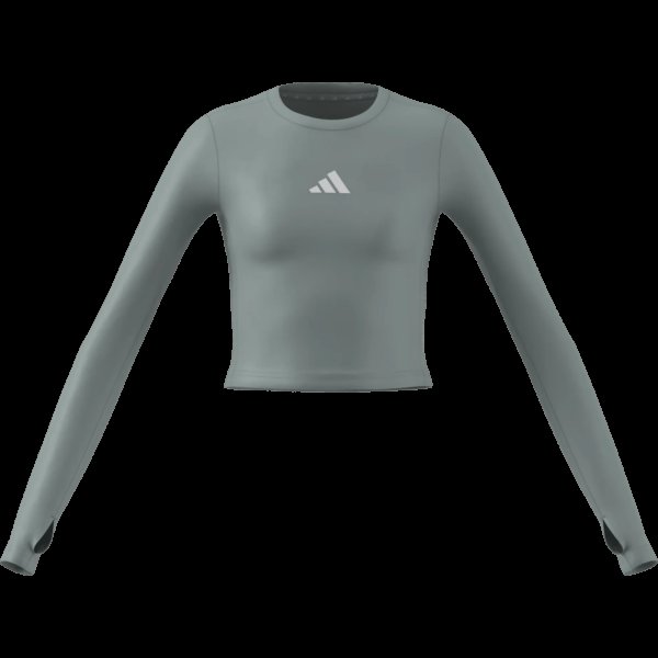 Dívčí tričko s dlouhým rukávem adidas JG TF CROP LS - foto 6