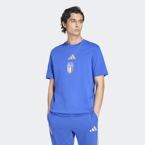 Pánské tričko adidas FIGC DNA GR TEE - foto 1