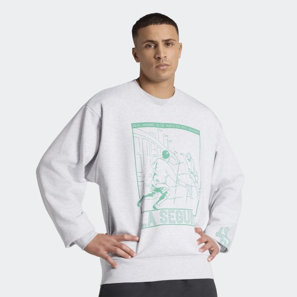 Pánská mikina adidas REAL HER CR - foto 5