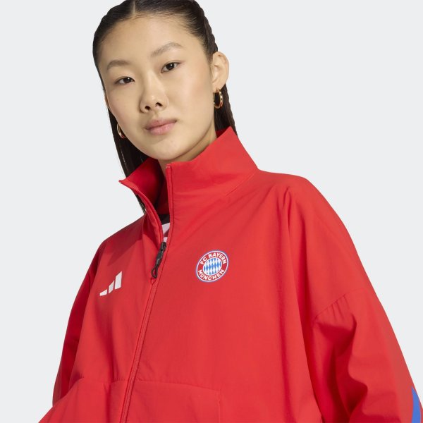 Dámská mikina adidas FCB ANTH JKTW - foto 4